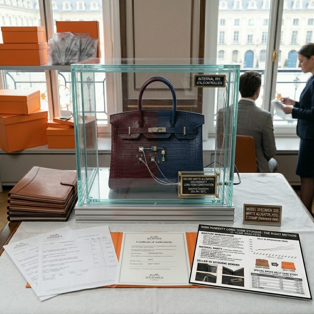 Storing Hermès Bags in High Humidity: The Right Method