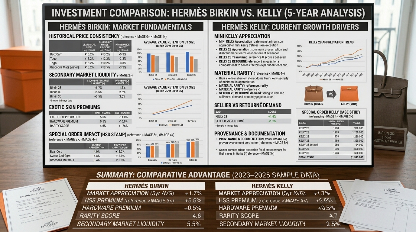 Birkin vs Kelly: Which Holds Its Value Better Over 5 Years?
