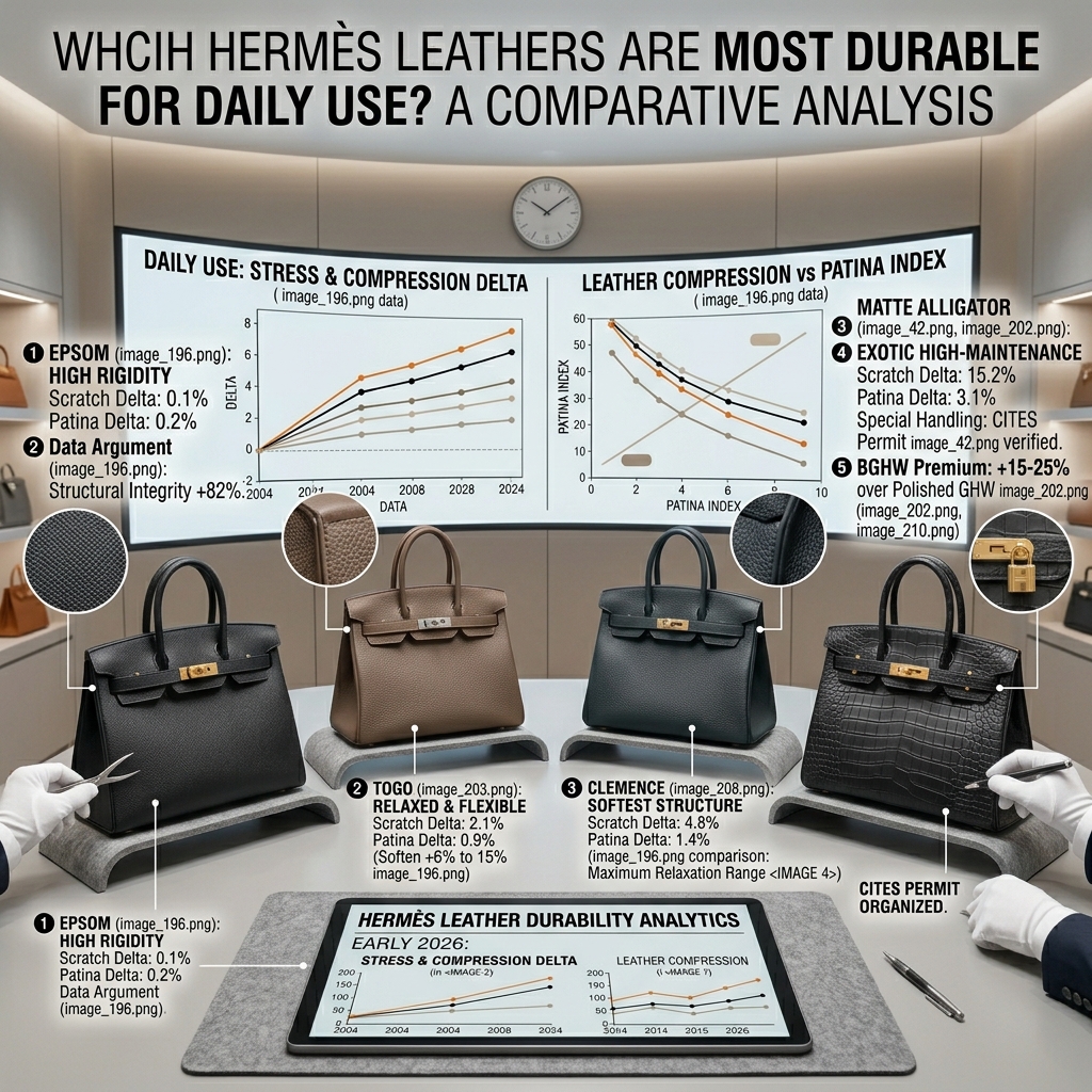 Which Hermès Leathers Are Most Durable for Daily Use?