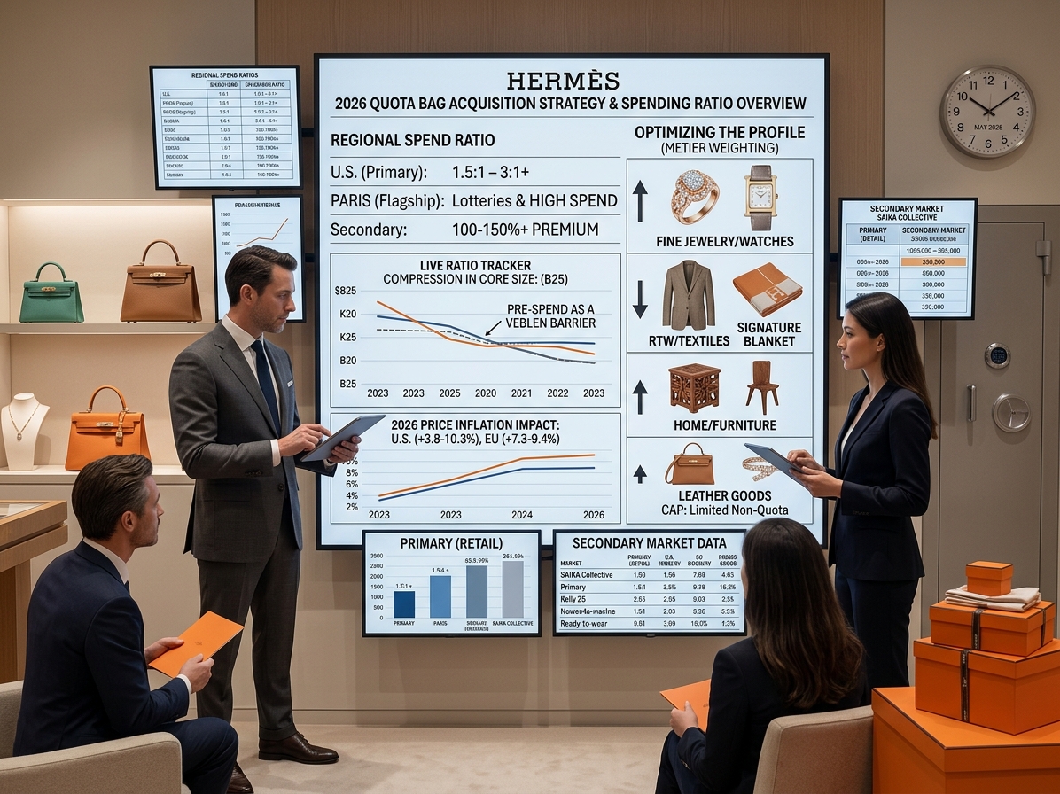 Hermès Quota Bag Spending Ratio Strategy for 2026