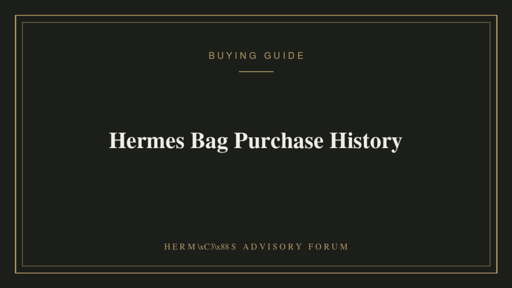 Hermes boutique shopping bag and receipts representing purchase history documentation