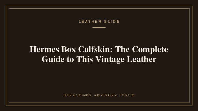Vintage Hermes Kelly bag in glossy Box calfskin leather