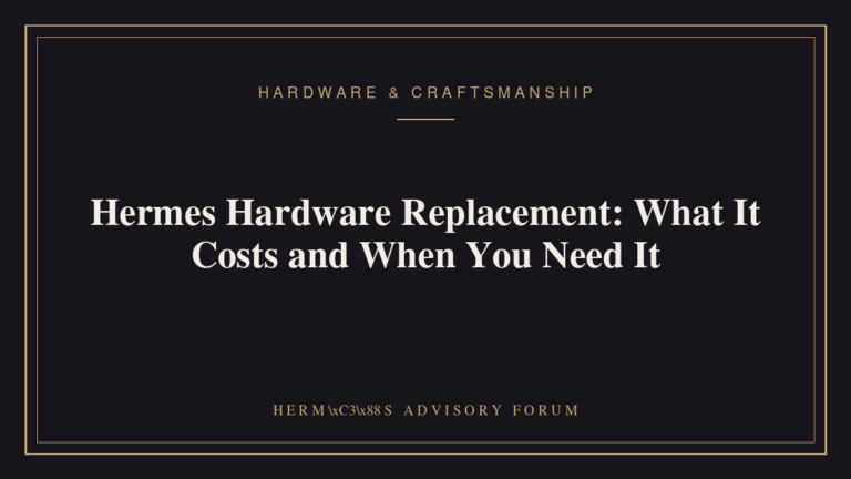 Close-up of Hermes bag hardware being restored by a craftsman