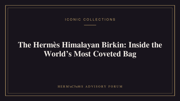 Hermès Himalayan Birkin bag with white to grey gradient crocodile skin and palladium hardware