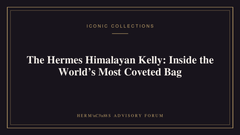 Hermes Himalayan Kelly bag in graduated crocodile leather