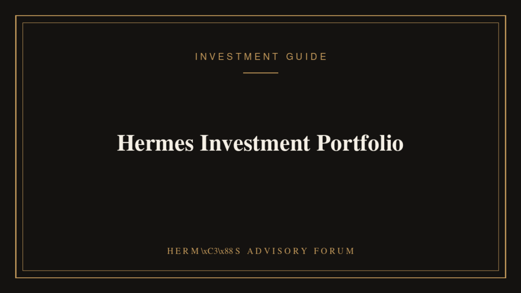 Collection of Hermes handbags arranged to represent a diversified investment portfolio