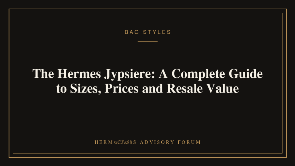 Hermes Jypsiere hobo bag in Togo leather with buckle flap closure