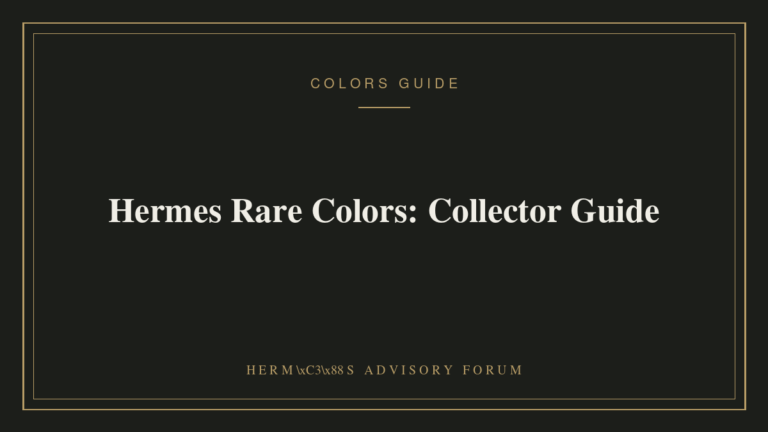 Hermes Rare Colors: The Collector’s Guide to the Most Coveted Shades A row of Hermès handbags in rare and discontinued colors including Bougainvillea and Bleu Zanzibar